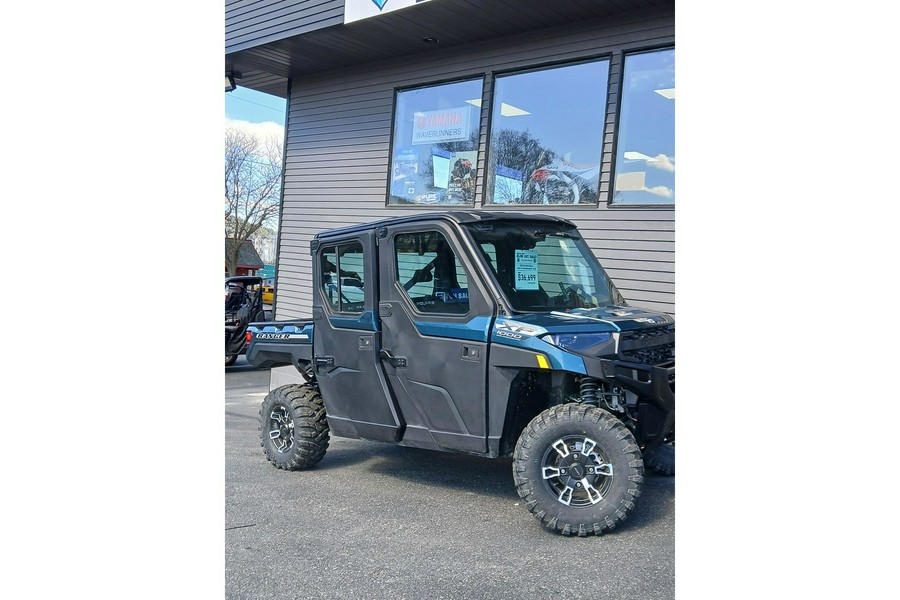 2026 Ranger Crew XP 1000 Northstar Ultimate Blue Labyrinth - Polaris