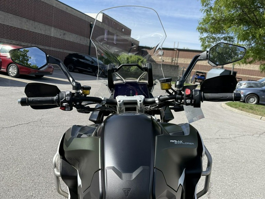2023 Triumph Tiger 1200 Rally Explorer Matte Khaki Green
