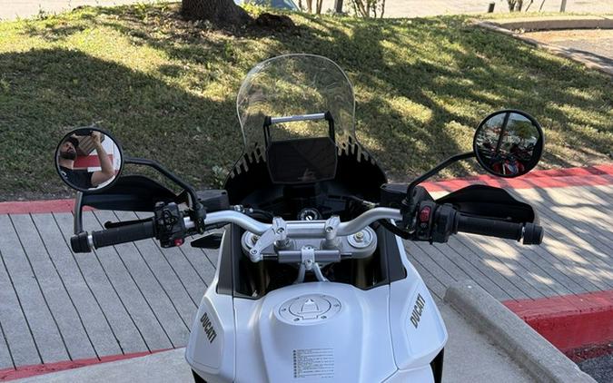 2026 Ducati DesertX V2 Matte Star White Silk