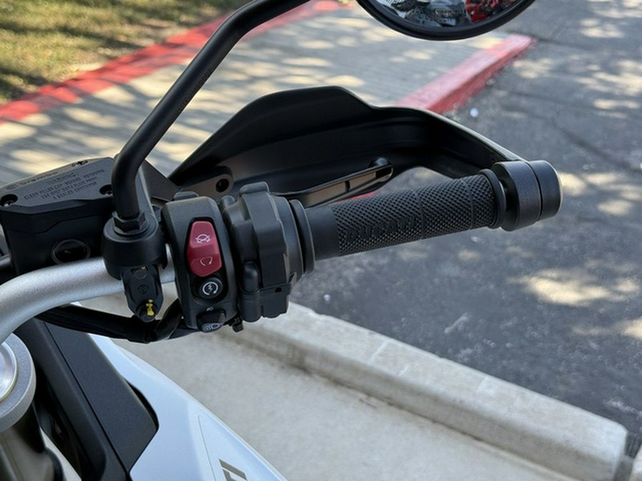 2026 Ducati DesertX V2 Matte Star White Silk