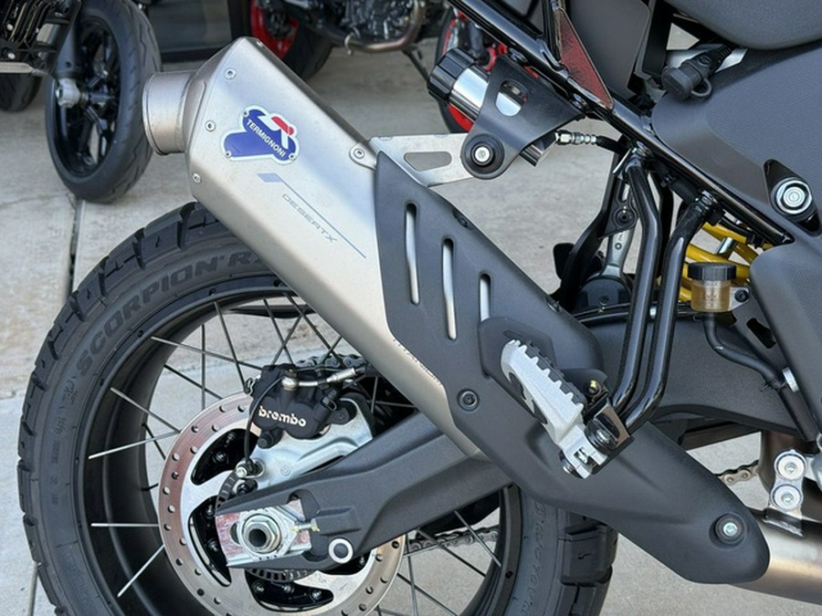 2026 Ducati DesertX V2 Matte Star White Silk
