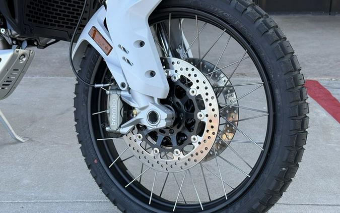 2026 Ducati DesertX V2 Matte Star White Silk