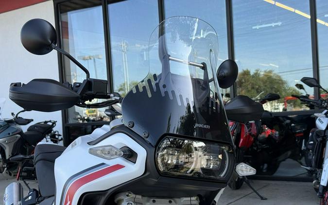 2026 Ducati DesertX V2 Matte Star White Silk