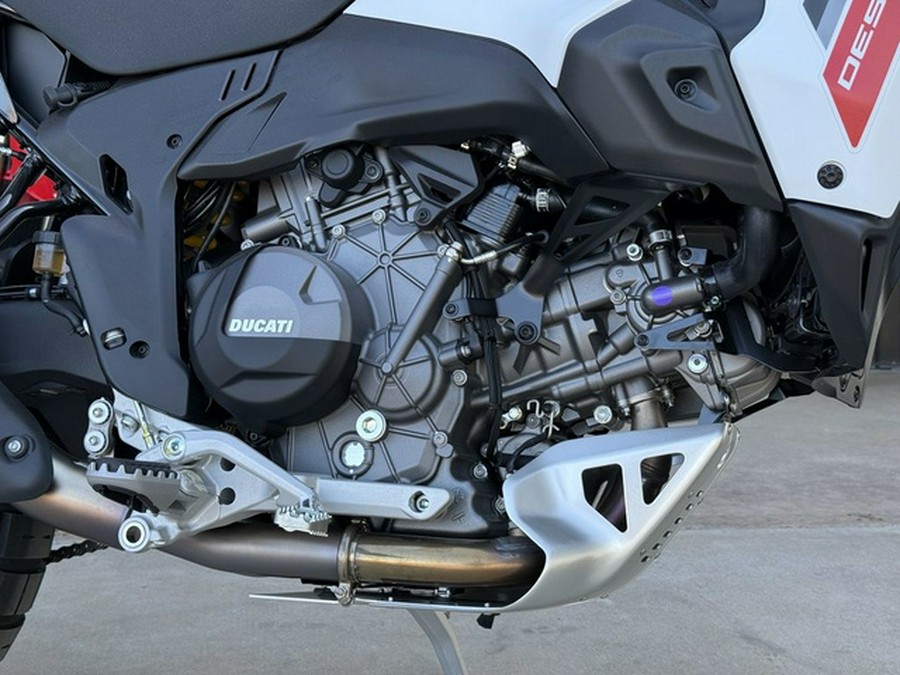 2026 Ducati DesertX V2 Matte Star White Silk
