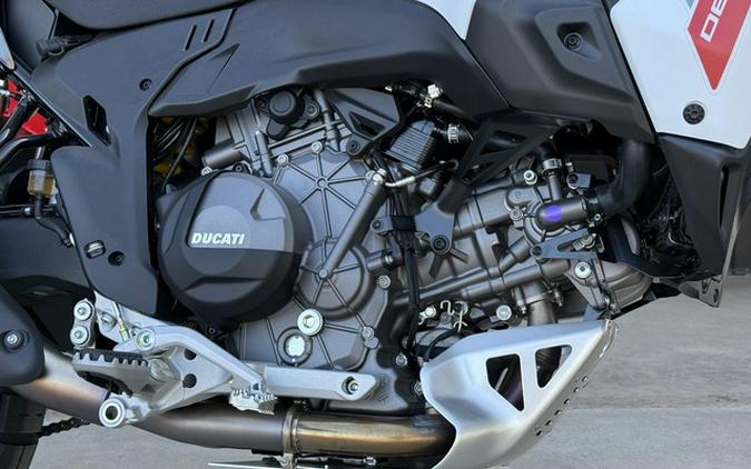 2026 Ducati DesertX V2 Matte Star White Silk