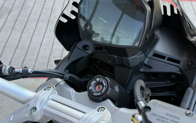 2026 Ducati DesertX V2 Matte Star White Silk