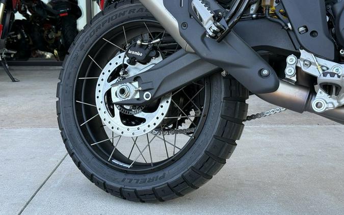 2026 Ducati DesertX V2 Matte Star White Silk