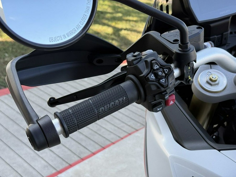 2026 Ducati DesertX V2 Matte Star White Silk