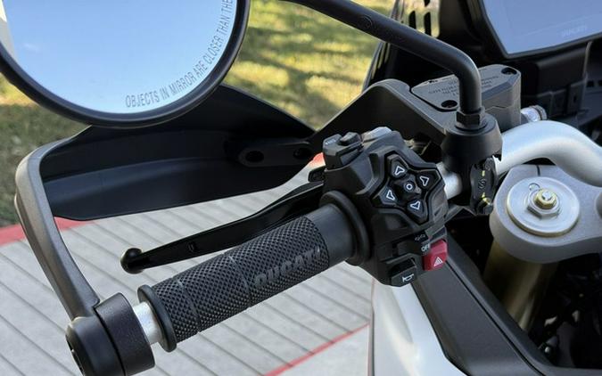2026 Ducati DesertX V2 Matte Star White Silk