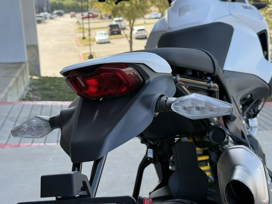 2026 Ducati DesertX V2 Matte Star White Silk