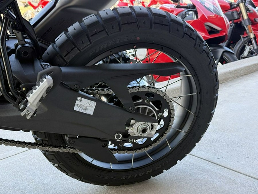 2026 Ducati DesertX V2 Matte Star White Silk
