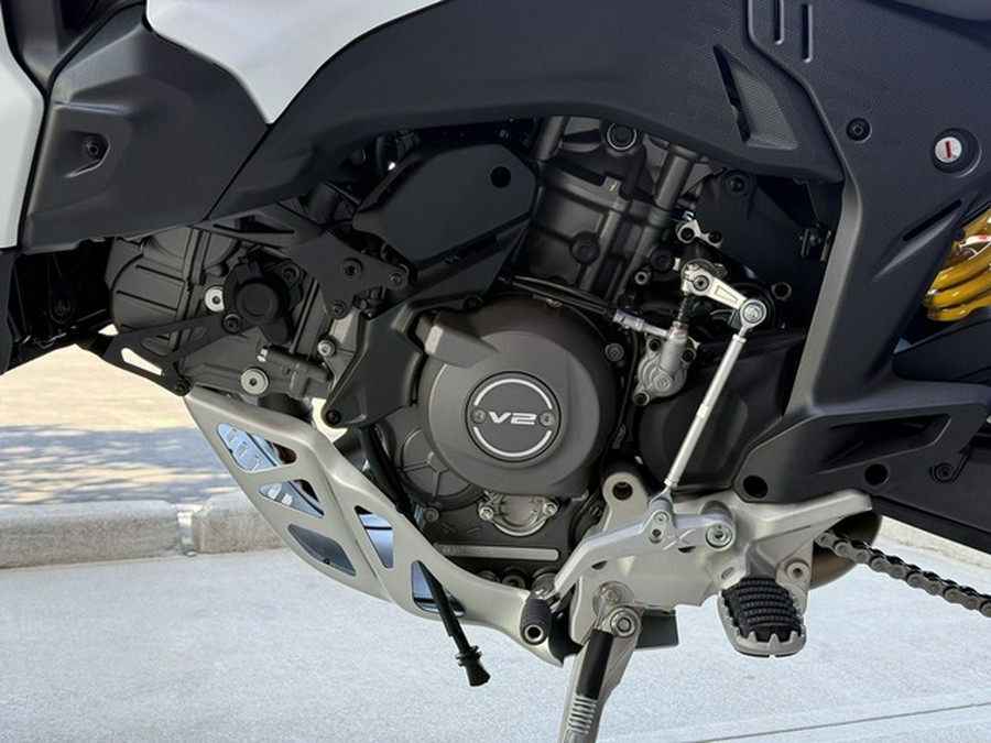 2026 Ducati DesertX V2 Matte Star White Silk