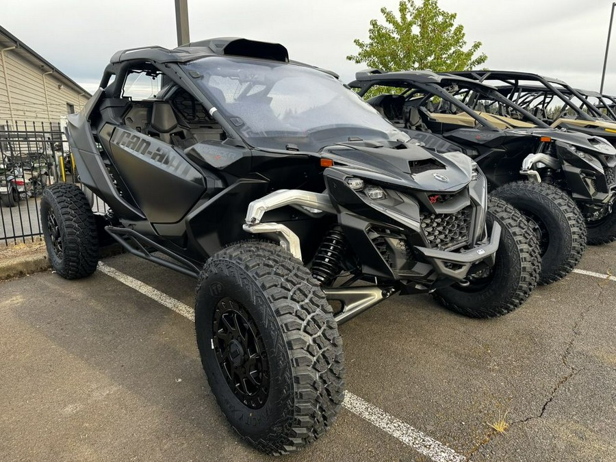 2024 Can-Am® Maverick R X RS with Smart-Shox Triple Black