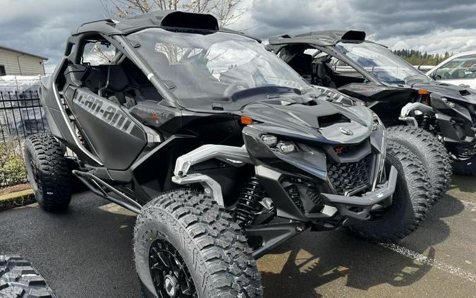 2024 Can-Am® Maverick R X RS with Smart-Shox Triple Black