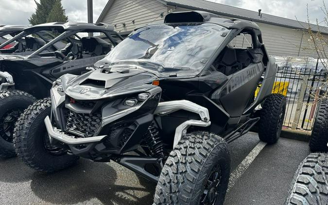 2024 Can-Am® Maverick R X RS with Smart-Shox Triple Black