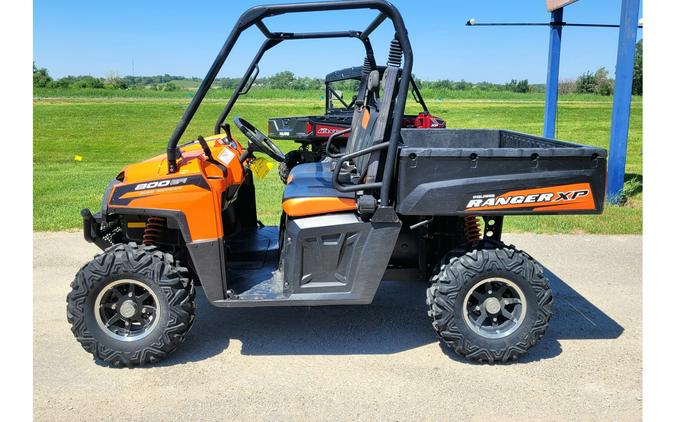 2012 Polaris Industries Ranger XP® 800 EPS - Black/Orange Madness LE