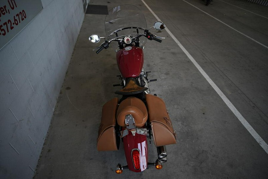 2020 Indian Motorcycle® Scout® 100th Anniversary Indian Red with Gold trim