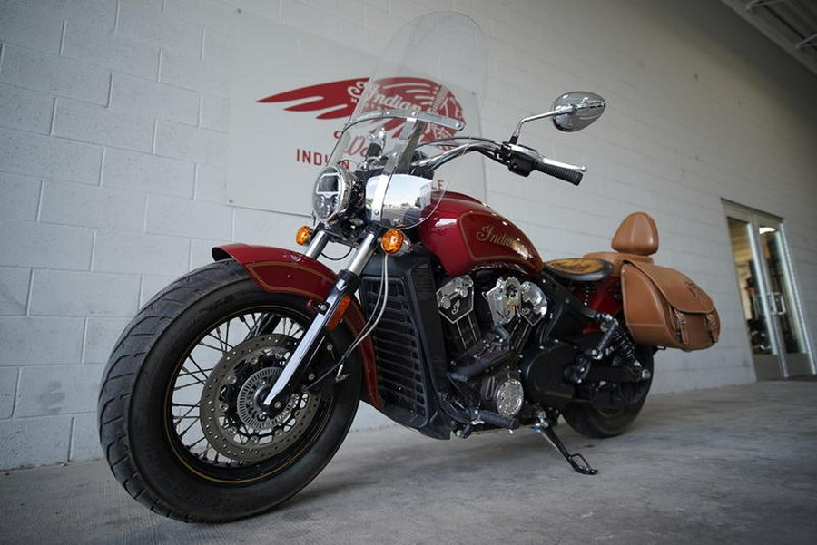 2020 Indian Motorcycle® Scout® 100th Anniversary Indian Red with Gold trim