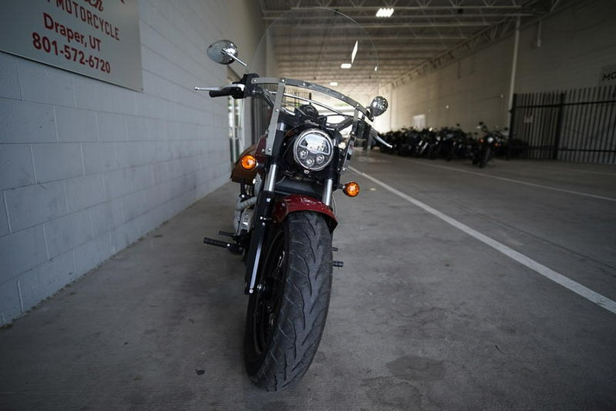 2020 Indian Motorcycle® Scout® 100th Anniversary Indian Red with Gold trim