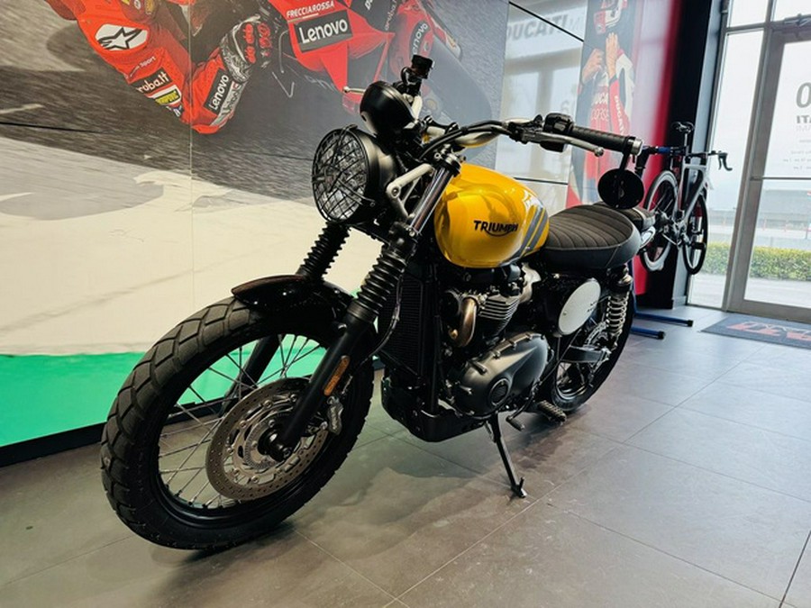 2024 Triumph Scrambler 900 Cosmic YellowGraphite