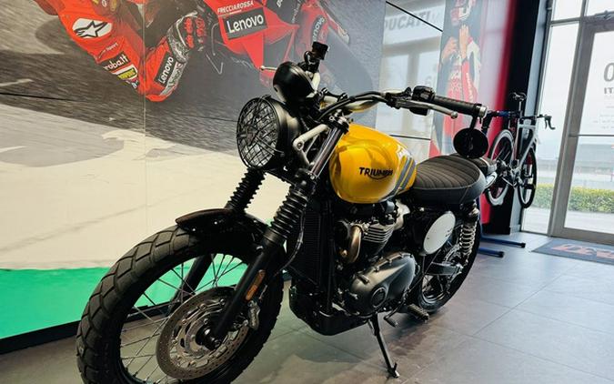 2024 Triumph Scrambler 900 Cosmic YellowGraphite