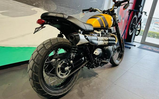 2024 Triumph Scrambler 900 Cosmic YellowGraphite