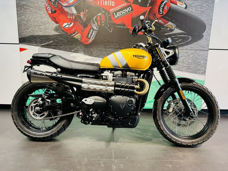 2024 Triumph Scrambler 900 Cosmic YellowGraphite