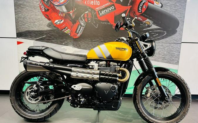 2024 Triumph Scrambler 900 Cosmic YellowGraphite