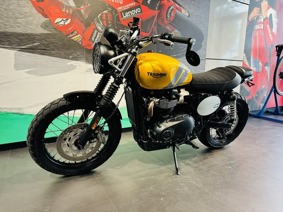 2024 Triumph Scrambler 900 Cosmic YellowGraphite