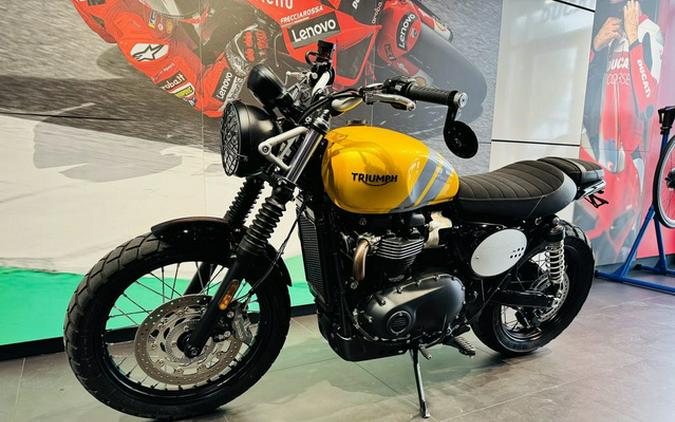 2024 Triumph Scrambler 900 Cosmic YellowGraphite