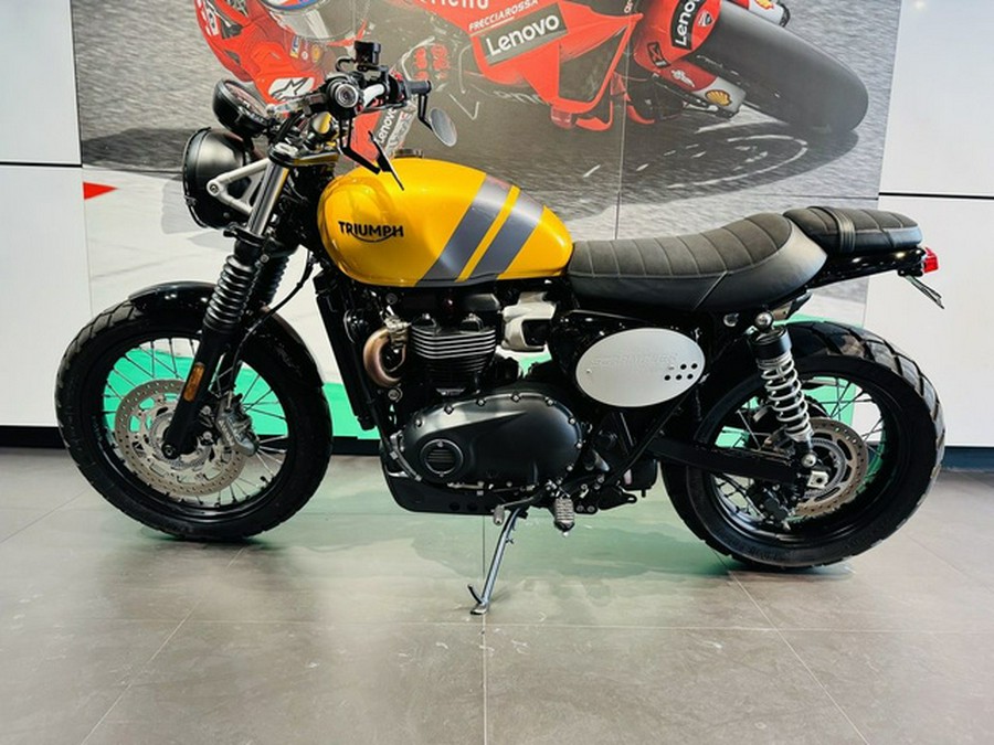 2024 Triumph Scrambler 900 Cosmic YellowGraphite