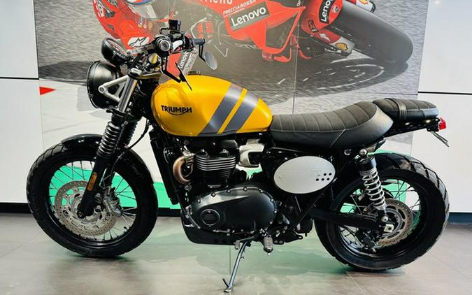 2024 Triumph Scrambler 900 Cosmic YellowGraphite