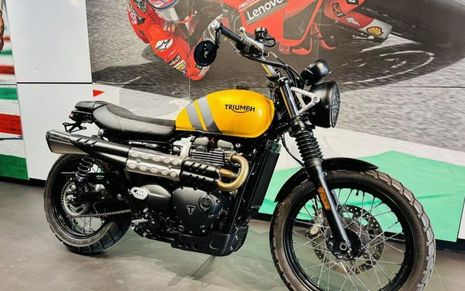 2024 Triumph Scrambler 900 Cosmic YellowGraphite