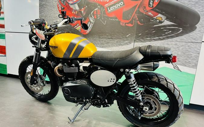 2024 Triumph Scrambler 900 Cosmic YellowGraphite