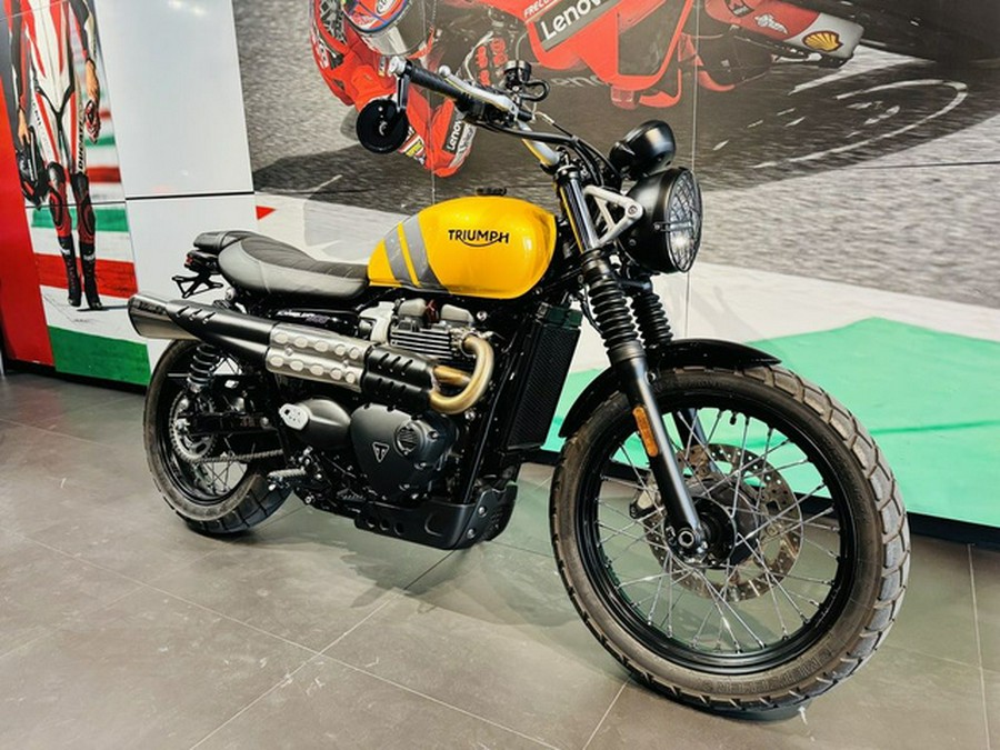 2024 Triumph Scrambler 900 Cosmic YellowGraphite