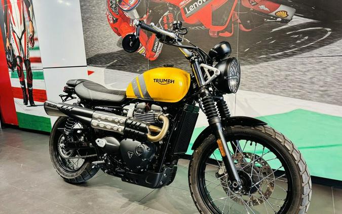 2024 Triumph Scrambler 900 Cosmic YellowGraphite