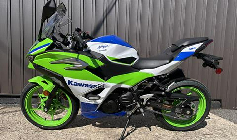 2024 Kawasaki Ninja 500 SE 40th Anniversary Edition ABS