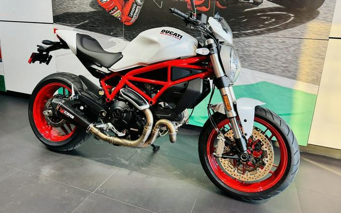 2018 Ducati Monster 797 Plus Star White Silk
