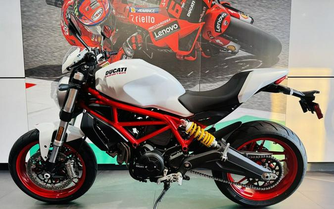 2018 Ducati Monster 797 Plus Star White Silk