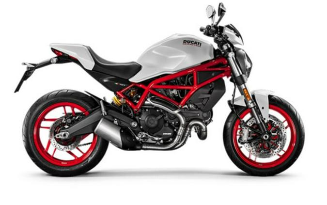 2018 Ducati Monster 797 Plus Star White Silk