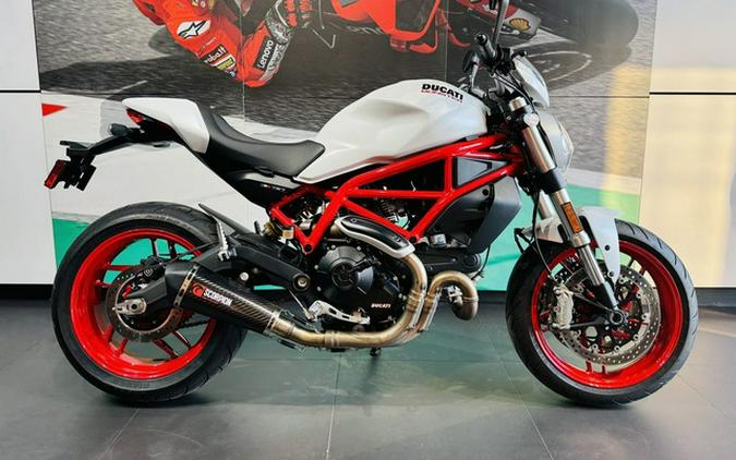 2018 Ducati Monster 797 Plus Star White Silk