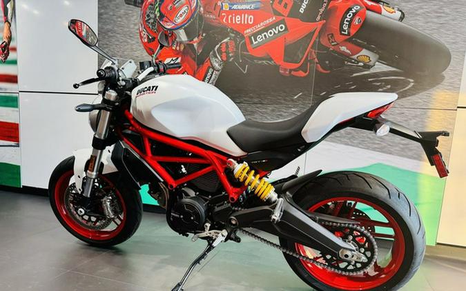 2018 Ducati Monster 797 Plus Star White Silk