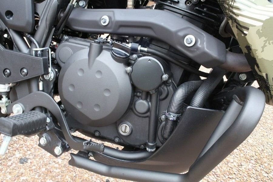 2025 Kawasaki KLR650 Adventure ABS Cypher Camo Beige