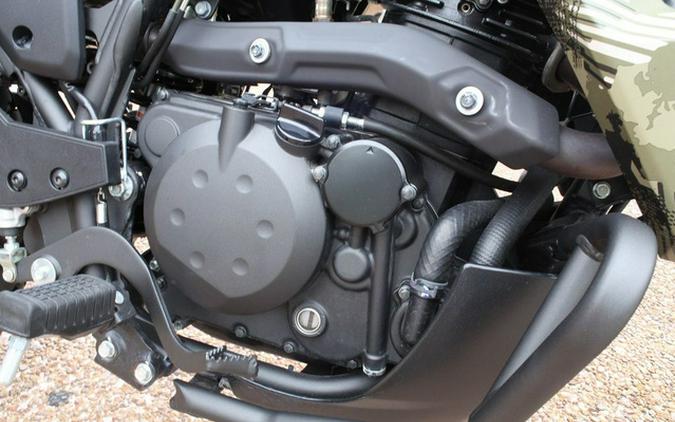 2025 Kawasaki KLR650 Adventure ABS Cypher Camo Beige