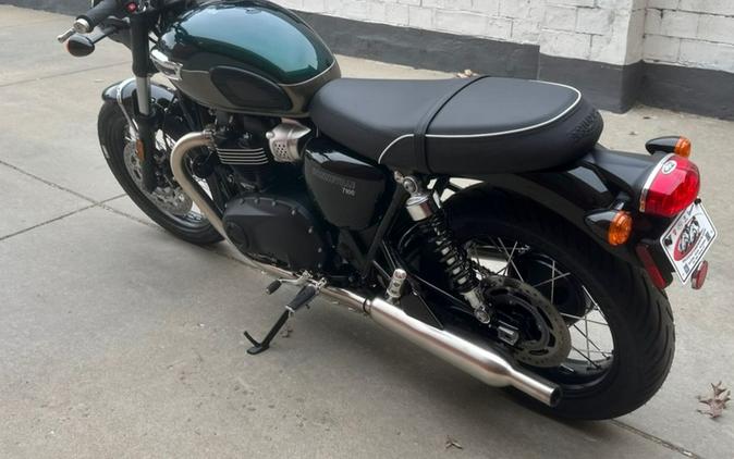 2024 Triumph Bonneville T100 Competition Green/Ironstone