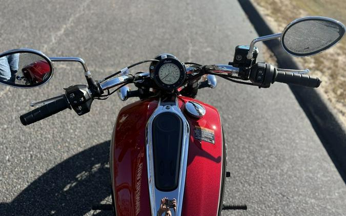 2025 Indian Scout Classic Limited +Tech Sunset Red Metallic