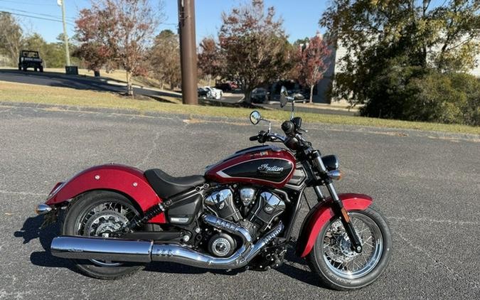 2025 Indian Scout Classic Limited +Tech Sunset Red Metallic