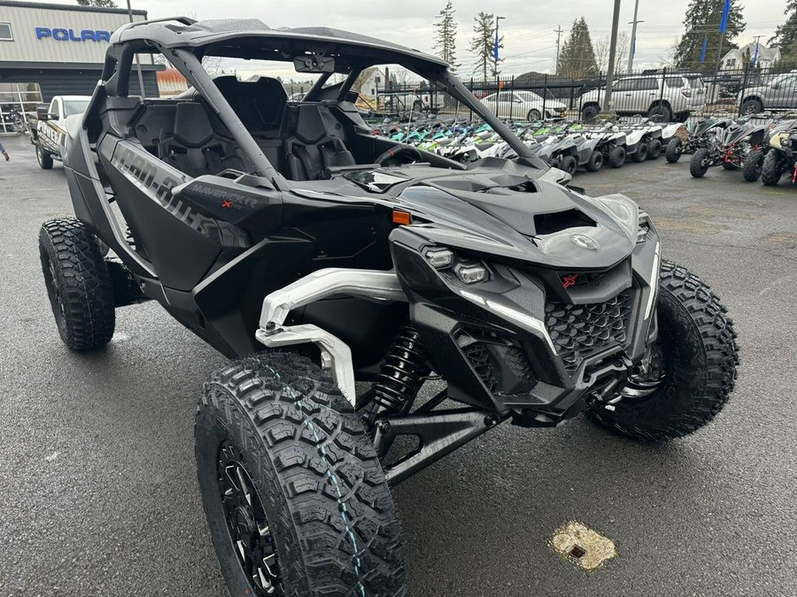 2024 Can-Am® Maverick R X RS with Smart-Shox Triple Black