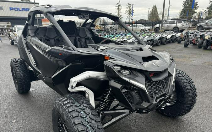 2024 Can-Am® Maverick R X RS with Smart-Shox Triple Black