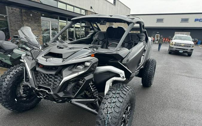 2024 Can-Am® Maverick R X RS with Smart-Shox Triple Black